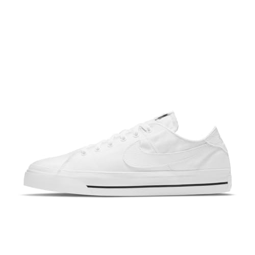 Nike Court Legacy Canvas Women's Tennis Shoes In White - Size 7.5