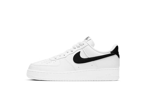 Nike Air Force 1 Low Retro Basketball Shoes For Men In White/black - Size 9