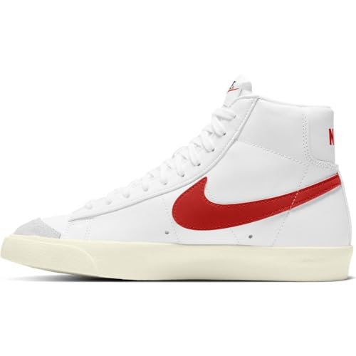 Nike Women's Blazer Mid '77 White/white-white-black (cz1055 117) Gymnastics Sneaker Habanero - Size 7.5