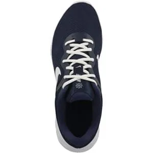 Nike Revolution 6 Next Nature Men’s Sneaker in Midnight White/Obsidian – Size 9