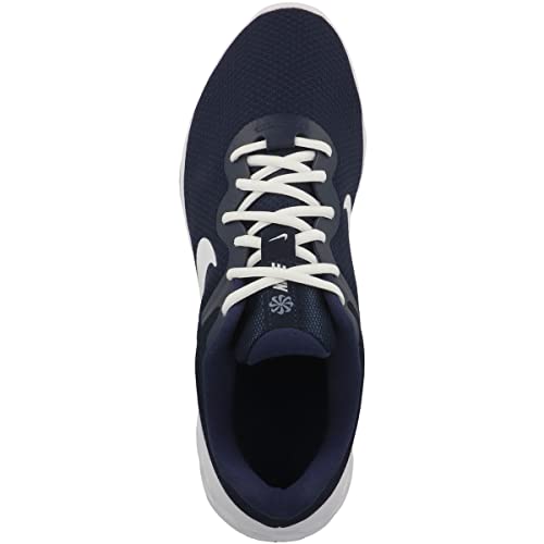 Nike Revolution 6 Next Nature Men's Sneaker In Midnight White/obsidian - Size 9