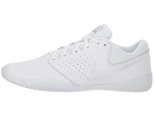 Nike Women's Sideline Cheerleading Platinum Sports Shoes - Size 7.5