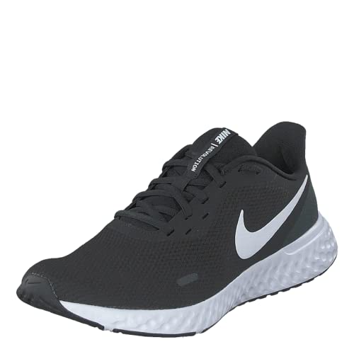 Nike Revolution 5 Running Shoes For Men In White/anthracite - Size 9