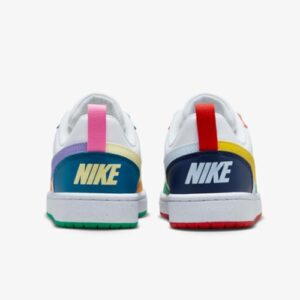 Nike Court Borough Low Recraft Big Kids’ Shoes – Multi Color (FQ8373 902) – Size 9