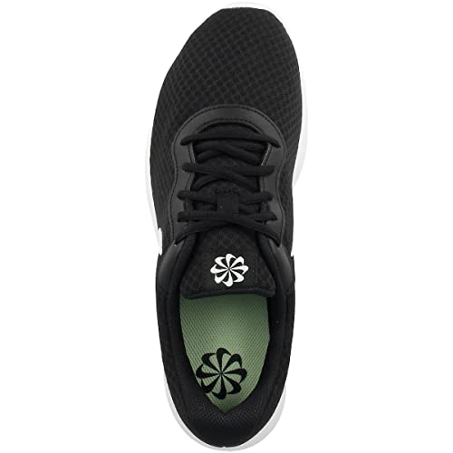 Nike Tanjun Men's Low-top Sneaker In Black, White, Barely Volt, And Black - Size 8.5