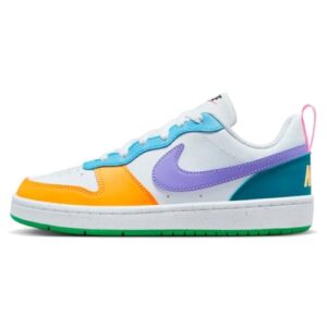 Nike Court Borough Low Recraft Big Kids’ Shoes – Multi Color (FQ8373 902) – Size 9