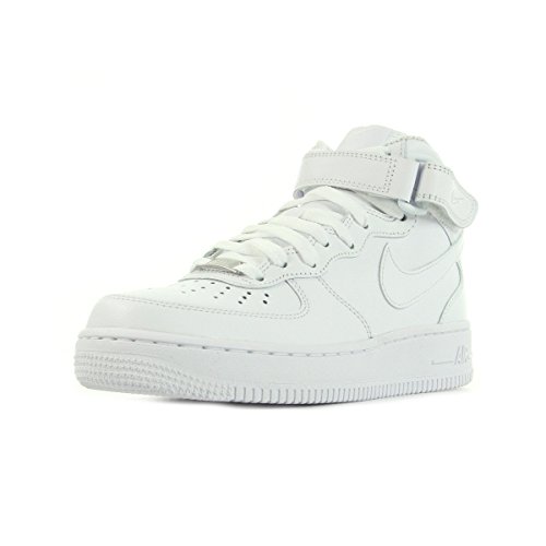 Nike Women's Air Force 1 Mid '07 Leather White Basketball Shoe - Size 7.5