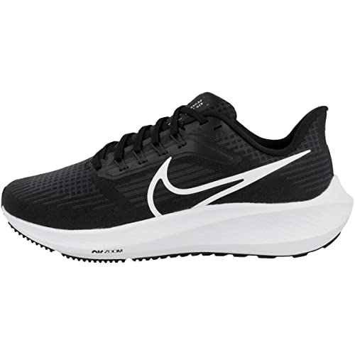 Nike Pegasus 39 Running Shoes For Women In Black/white/smoke - Size 9