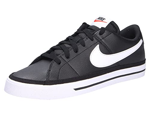 Nike Men's Gymnastics Shoes Court Legacy Sneaker Black White - Size 7.5