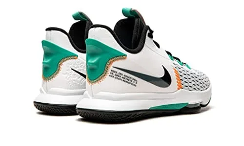 Nike Mens Lebron Witness 5 Nike Witness Basketball Black Clear Numeric_11