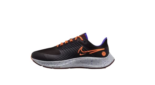 Nike Air Zoom Pegasus 38 Shield Men's Weatherized Running Sneakers - Black/total Orange - Size 13 Us