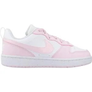 Nike Boys’ Training Shoe – White/Pink – Size 9