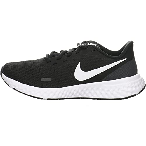 Nike Women's Revolution 5 Running Shoe In White/anthracite - Size 7.5