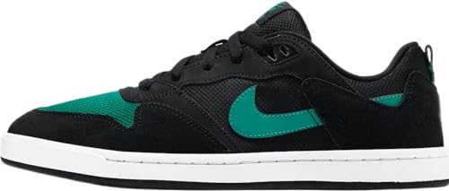 Nike Sb Alleyoop Men's Trainers Sneakers Shoes - Green/black/white - Size 9