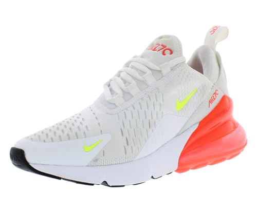 Nike Women's Low-top Track And Field Shoes - White/volt/bright Crimson - Size 9