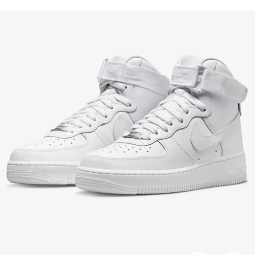 Nike Air Force 1 High Triple White Women's Shoes - Dd9624 - Size 7.5