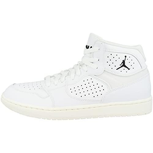 Nike Air Jordan Access Basketball Trainers Multicolour White Pale Ivory Metallic - Size 9