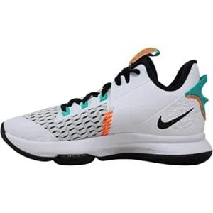 Nike LeBron Witness 5 Basketball Shoes for Men in Black/Clear – Size 11