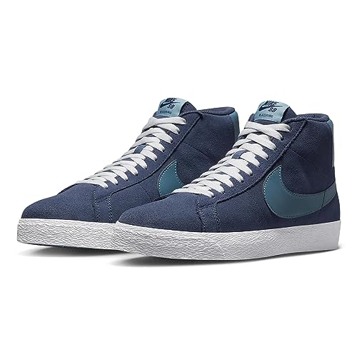 Nike Sb Zoom Blazer Mid Prm Men's Trainers Da1839 Sneakers Shoes Nike Blazer Phantom Footwear Numeric - Size 9