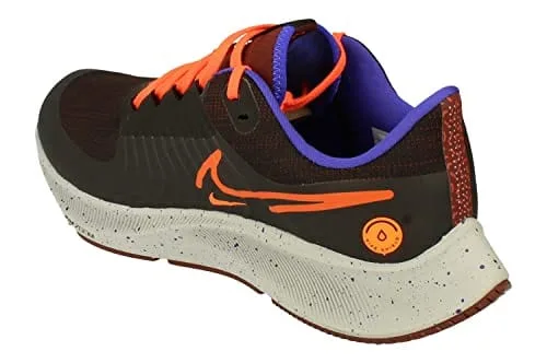 Nike Air Zoom Pegasus 38 Shield Men's Weatherized Running Sneakers - Black/total Orange - 8.5 Us