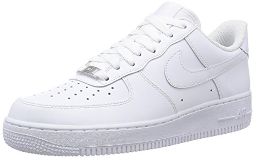 Nike Air Force 1 '07 Men's Shoes In White (size 13 D(m) Us)