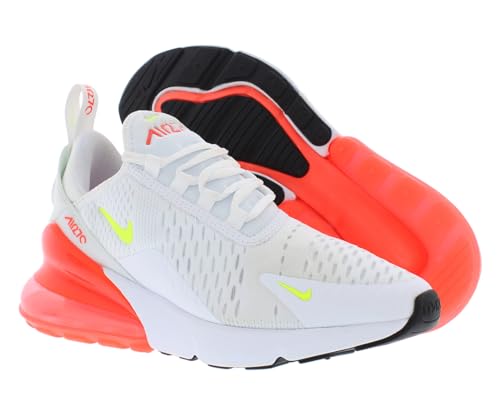 Nike Women's Low-top Track And Field Shoes - White/volt/bright Crimson - Size 9