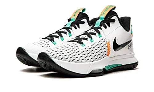 Nike Mens Lebron Witness 5 Nike Witness Basketball Black Clear Numeric_11