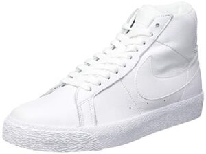 Nike SB Zoom Blazer Mid Unisex Fitness Shoes in White – Size 7.5