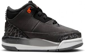 Jordan 3 Retro Fear ‘Night Stadium/Total Orange’ (DM0968 080) Toddler Size