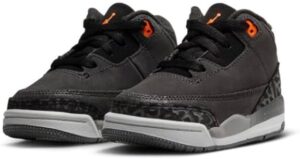 Jordan 3 Retro Fear ‘Night Stadium/Total Orange’ (DM0968 080) Toddler Size