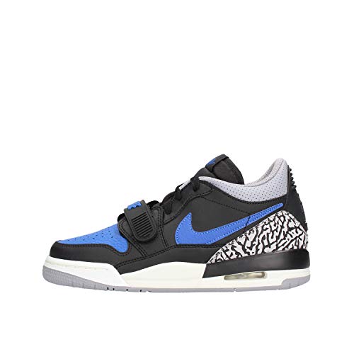 Air Jordan Legacy 312 Low Big Kids' Shoes (cd9054-146) - White/wolf Grey/pale Ivory/armory Navy - Size 9