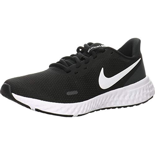 Nike Women's Revolution 5 Running Shoe In White/anthracite - Size 7.5