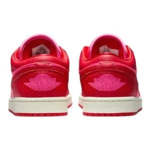 Nike Air Jordan 1 Low Women’s Shoes – Red Sail – Size 9