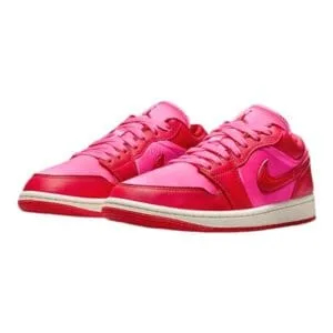 Nike Air Jordan 1 Low Women’s Shoes – Red Sail – Size 9