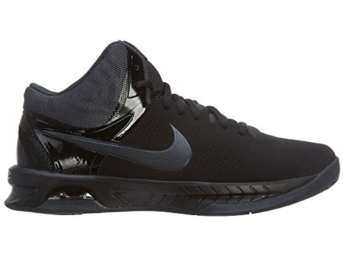 Nike Men's Nubuck Basketball Sneakers In Black Anthracite - Size 7.5